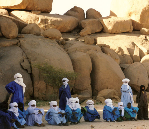 Tuareg-Fest in Tazrouk, Algerien